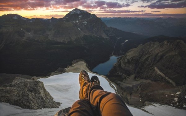 Горы человек красиво