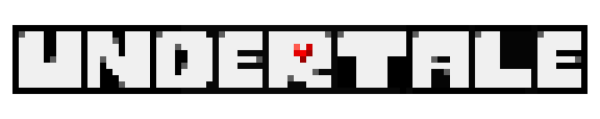 Undertale надпись