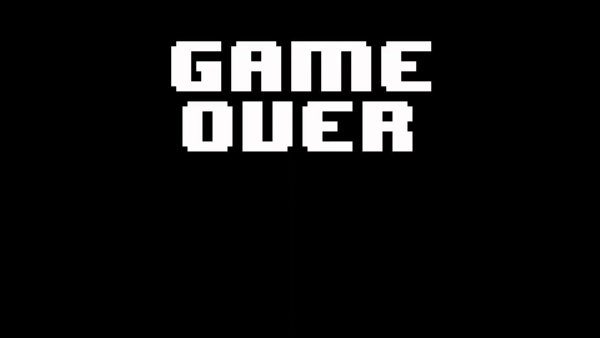 Андертейл экран проигрыша