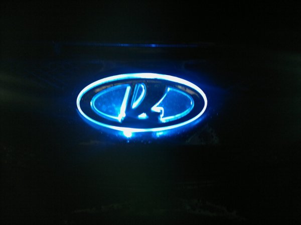 Значок Лада на ВАЗ 2110 С подсветкой