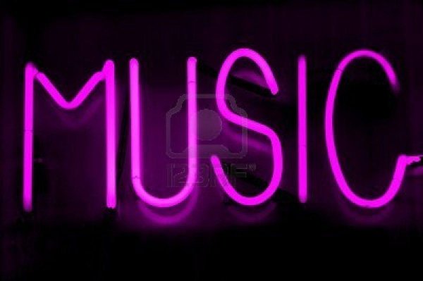 Музыка надпись