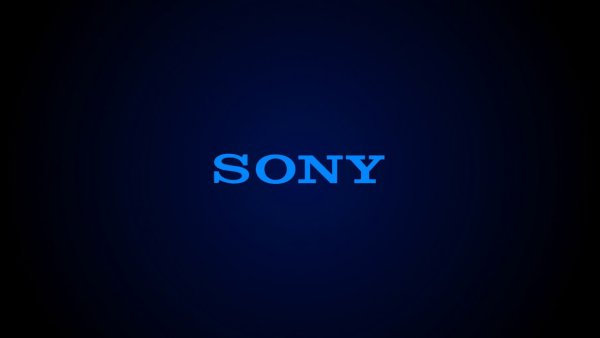 Обои сони с логотипом