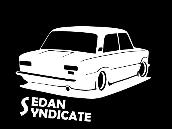 Наклейка седан мафия ВАЗ 2107