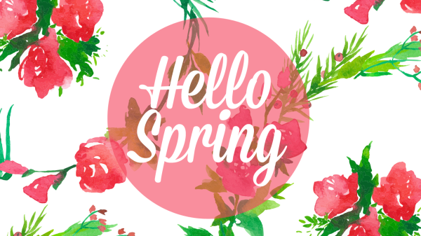 Hello Spring надпись