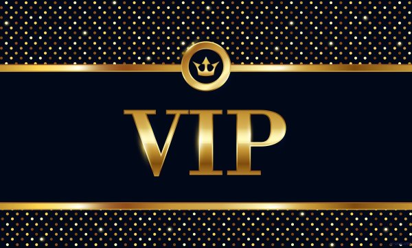 VIP надпись