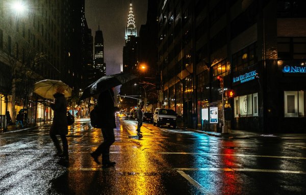 Ночные улочки Нью Йорка