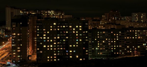 Город спальный район Сумерки