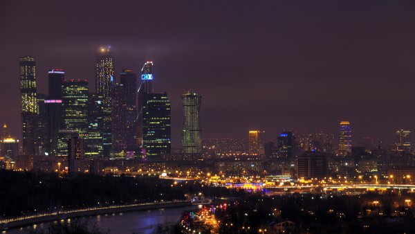 Москва Сити 16к