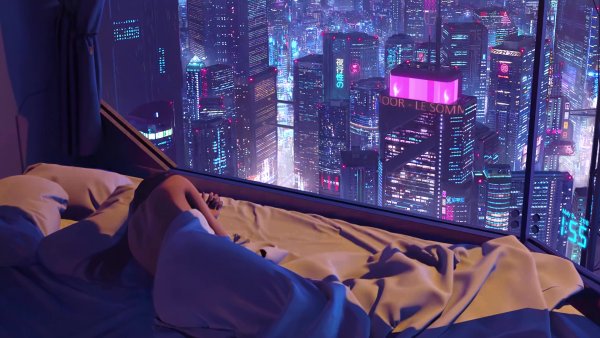 2am Cyberpunk High Rise Apartment Skeor v2