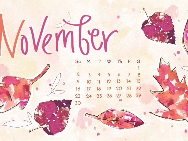 Обои ноябрь