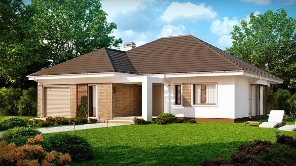 Z500 проекты одноэтажных домов z520