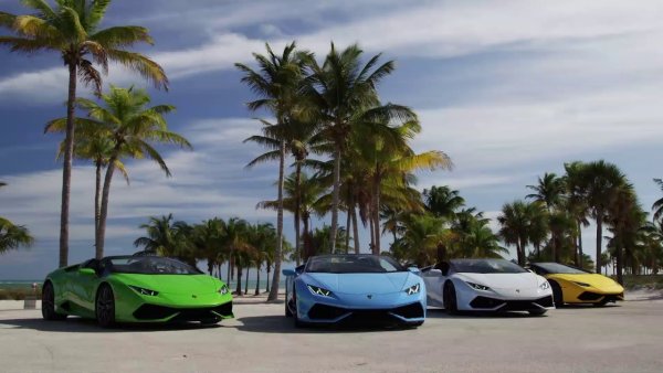 Lamborghini Huracan в Лос Анджелесе