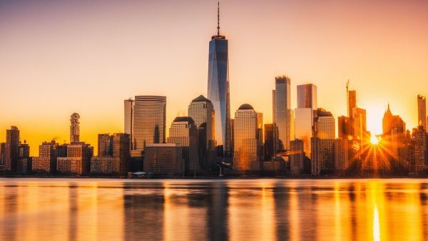 Лос Анджелес Манхэттен рассвет