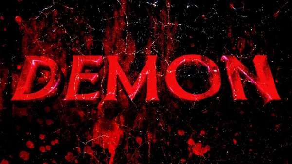 Demon надпись