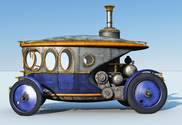 КЭБ стимпанк