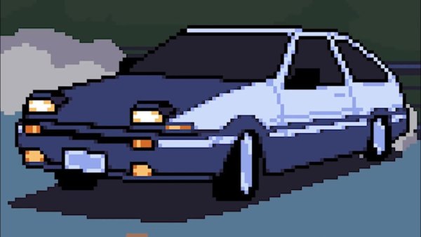Ae86 пиксель арт