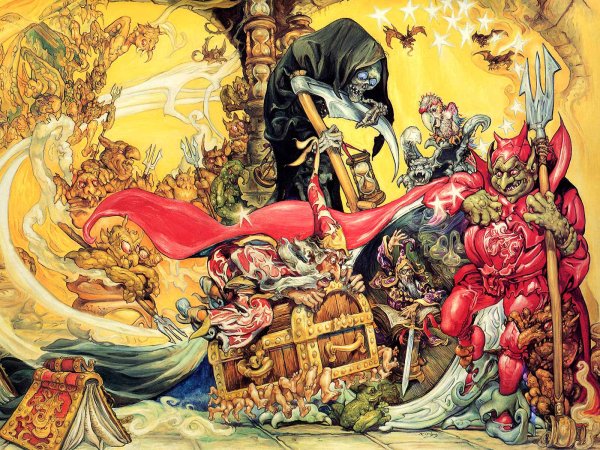 Джош Кирби Терри Пратчетт ведьмы