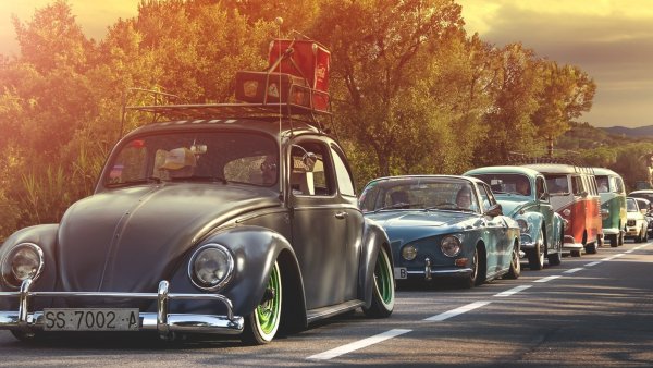 Volkswagen Beetle 2 ретро стиль