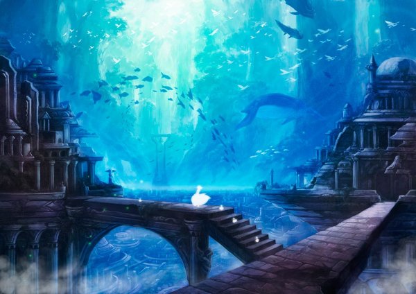 Подводное царство фэнтези