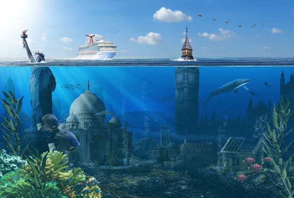 Сказочный подводный город