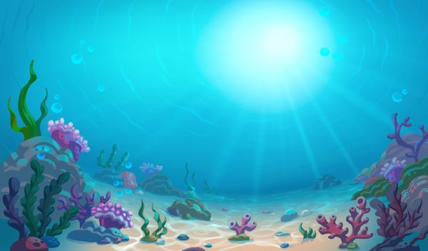 Морское дно для детей