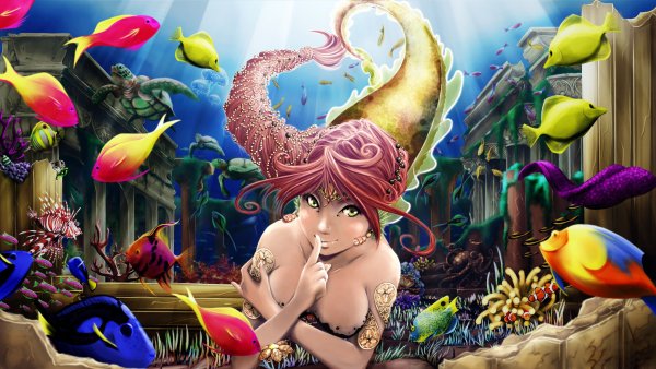 Русалка фэнтези