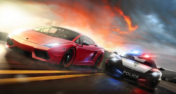 Гонки Ламборгини и Феррари