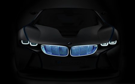 BMW i8 неоновая