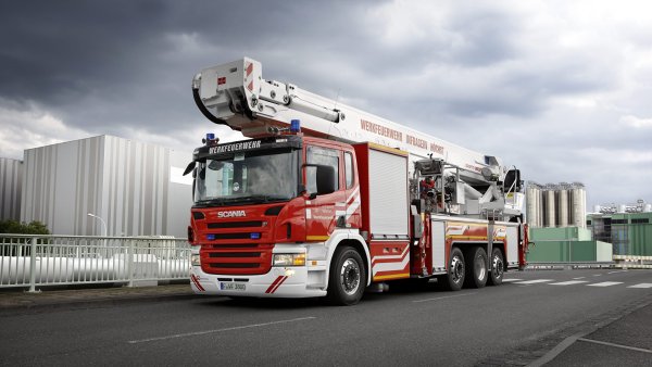 Пожарная АЦ Скания. P420