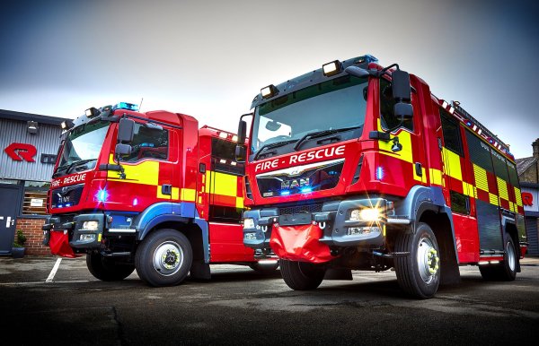 Пожарная машина Scania p310