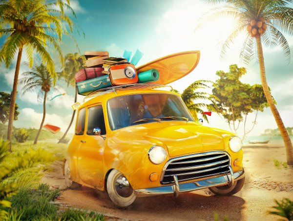 Путешествие на автомобиле