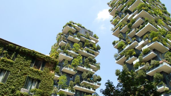 Небоскребы Bosco verticale («вертикальный лес»)