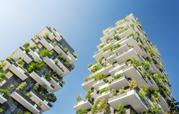 Bosco verticale Милан Италия