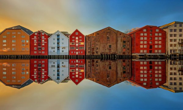 Норвегия Скандинавия архитектура