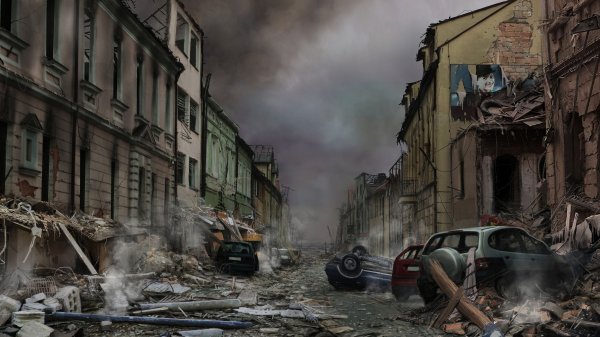 Город разруха