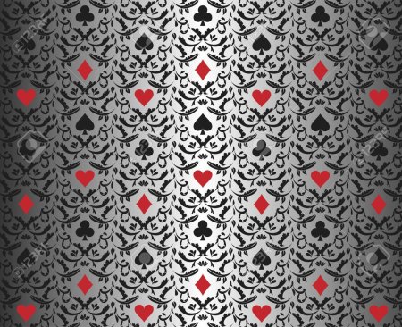 Фон карточные масти