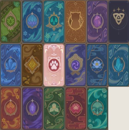 Карточная игра Геншин