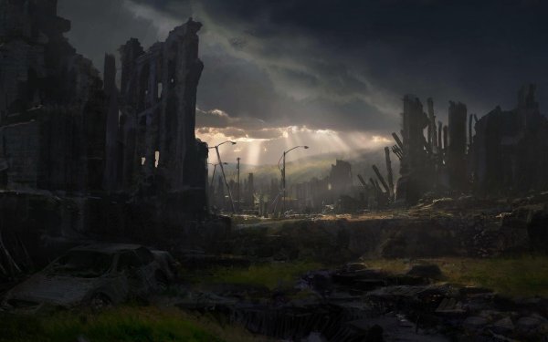 Руины города