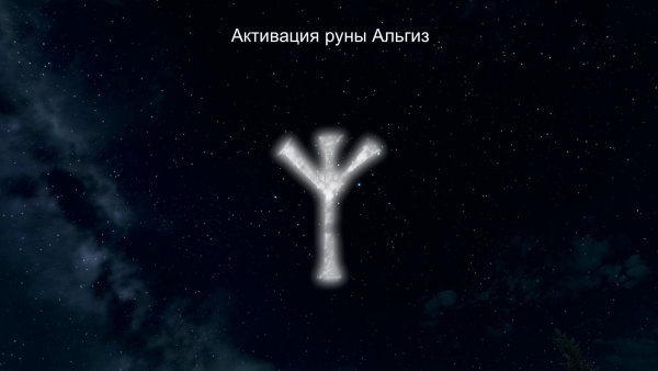 Руна Альгиз природа