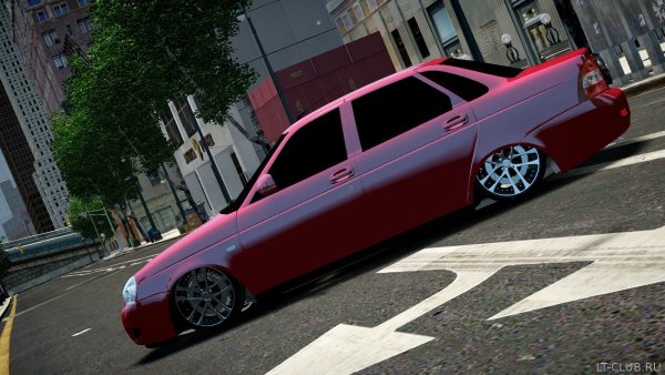 Лада Приора в ГТА 4 заниженная