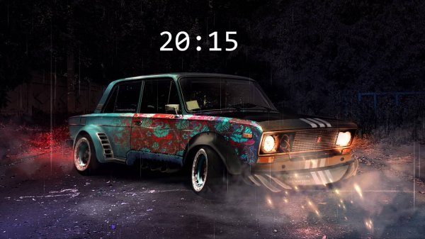 Дрифт Жигули 2106