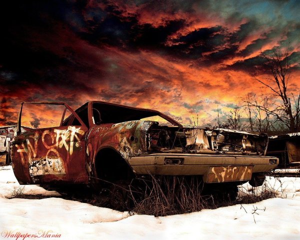 Ржавая машина