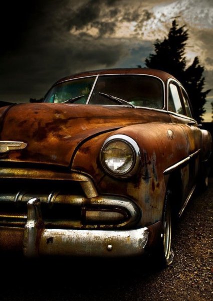 Ржавая машина