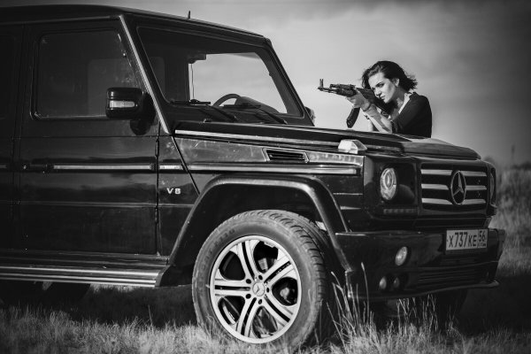 Гелендваген Мерседес бандиты