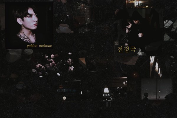 Эстетика БТС тумблер темная