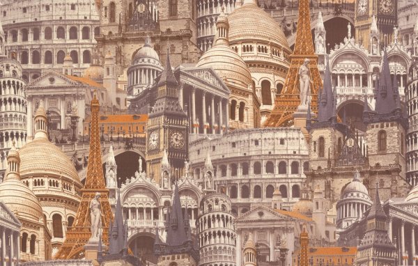 Обои 45-032-02 Авангард Мегаполис,