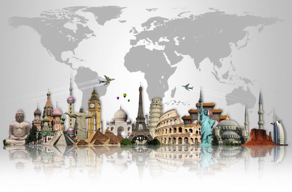 Фотообои путешествие