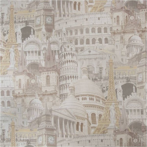 Настенные обои с городами