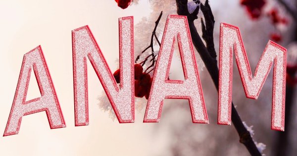 Обои на рабочий стол с именем Анна