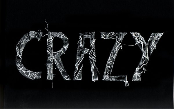 Аватарки с надписью Crazy